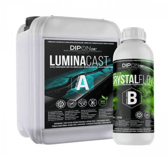 Dipon LuminaCast 3 Crystal Flow epoxi gyanta (1cm)